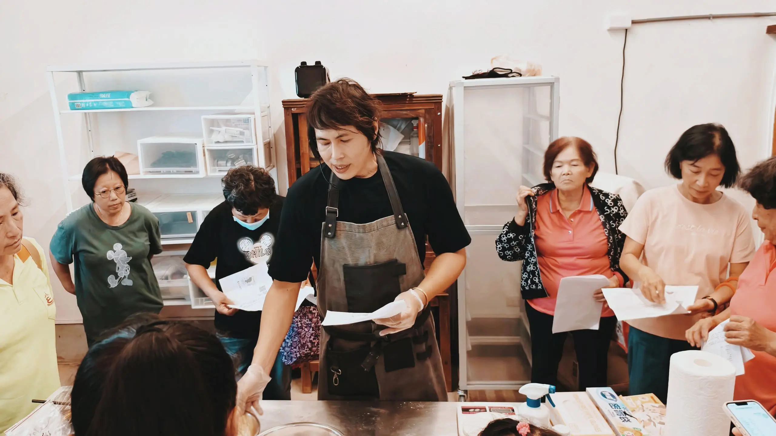 【梓辰文化】台灣在地文化故事 高雄六龜 職人江舟航老師引領民眾進行甜點創作