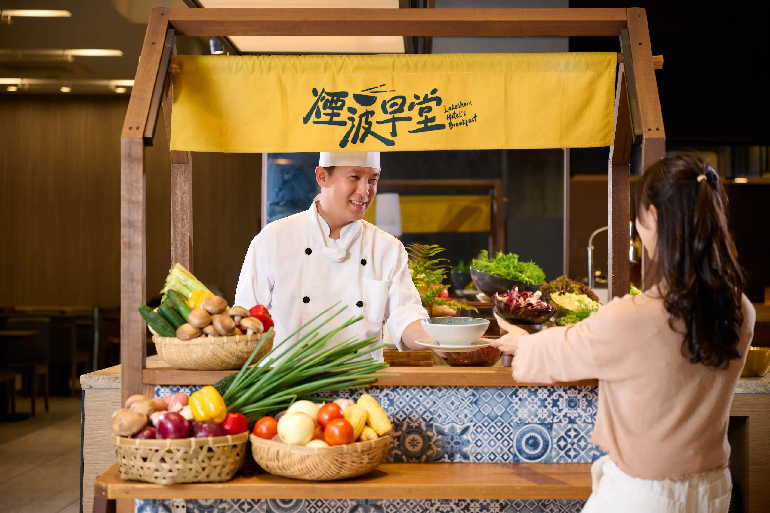 【煙波飯店】2025宜蘭住宿推薦 「煙波早堂」與國內外米其林名店合作,拓展早午餐的格局,開創更具深度的美味視角。