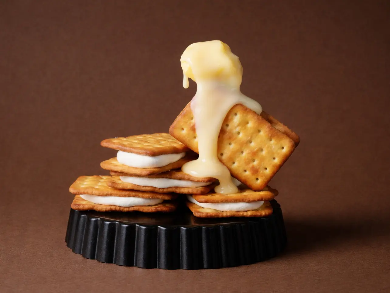 圖4 Neosand 松露濃湯風味松露牛軋餅，松露的濃郁香氣交織奶香的酥脆口感，以新世代夾心靈感，重新定義牛軋餅的樣貌